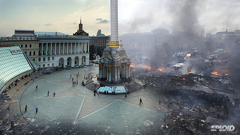 Illustration for article titled These incredible before and after shots of Ukraine are terrifying